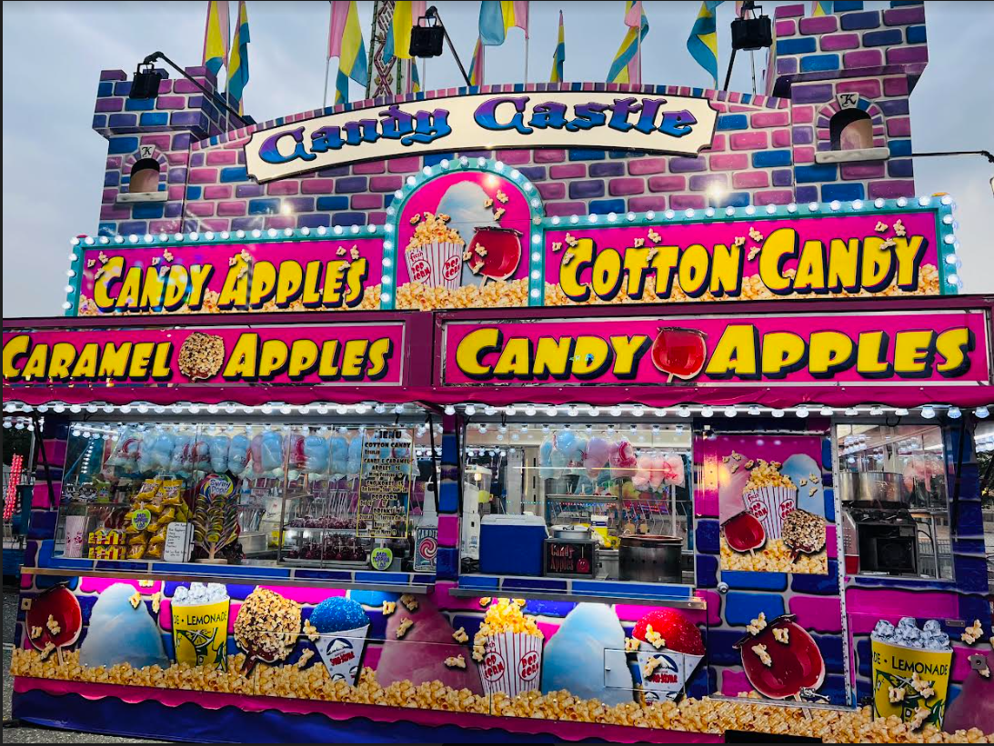 Cotton Candy, Candy Apples